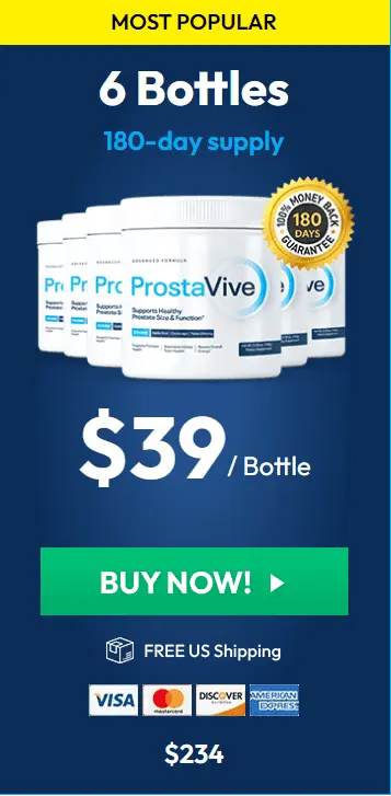 ProstaVive 6 Bottle